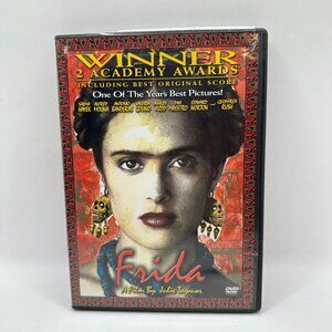Frida DVD Movie Rated R NTSC Widescreen Miramax Salma Hayek Alfred Molina